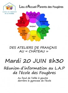affiche information francais