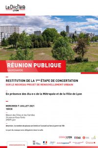 Réunion publique 7 juillet 2021 Sauvegarde