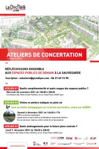 ateliers de concertation 2021 Sauvegarde