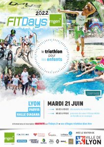affiche Fitdays - triathlon enfants le 21 juin 2022