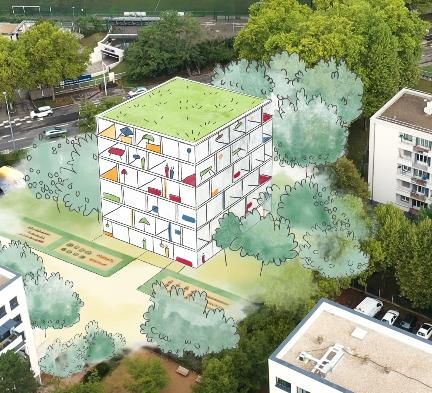 Un projet d'habitat participatif à la Duchère