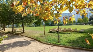 mobiliers assises à la Sauvegarde la Duchère