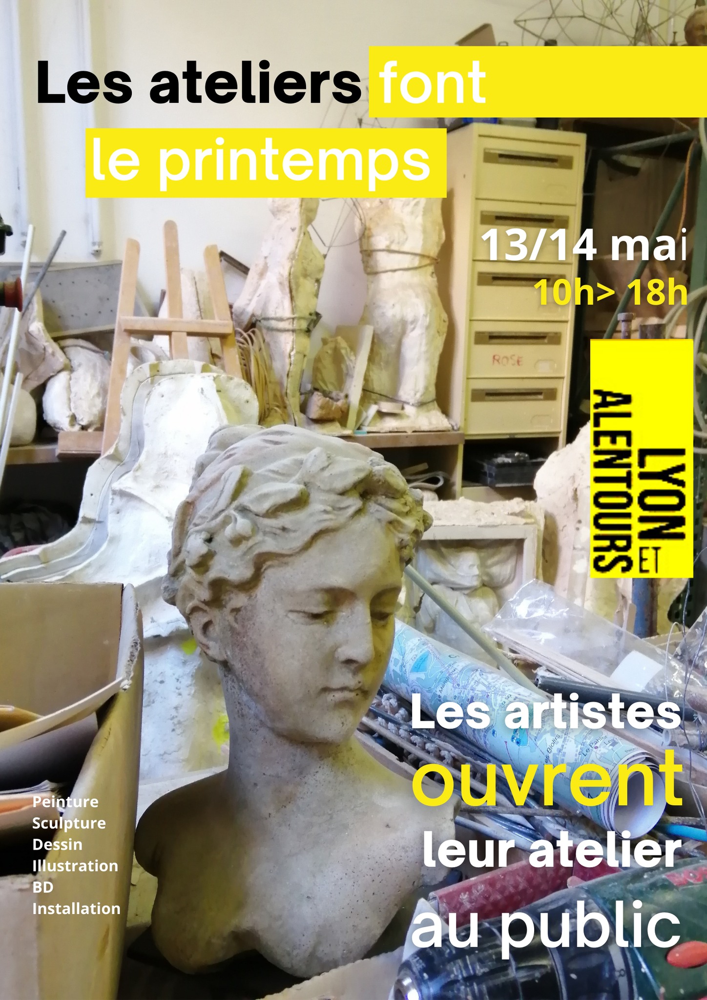 affiche les ateliers font le printemps
