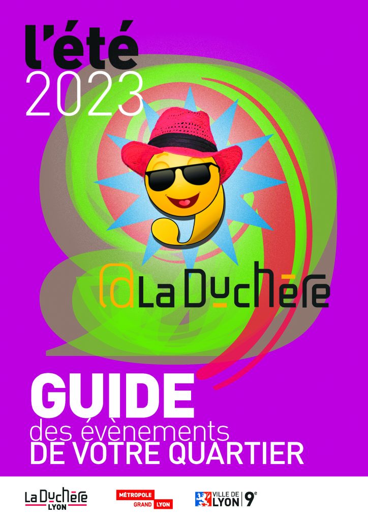 couverture guide de l'été 2023 La Duchère 