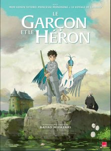 affiche le garçon et le héron Hayao Miyazaki
