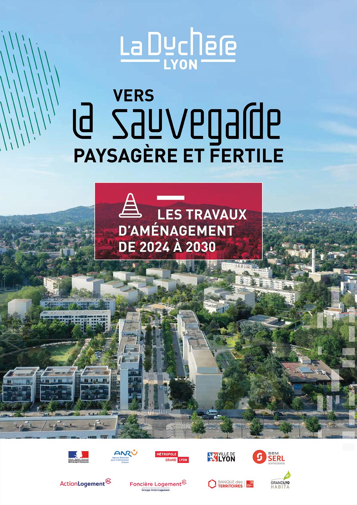 Sauvegarde : les travaux d'aménagement de 2024 à 2030