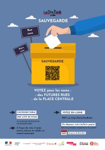 Affiche vote dénomination rues sauvegarde