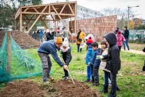 Halle agriculturelle DUchère Lyon jardinage Arcenciel