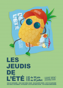 Affiche les jeudis de l'été